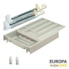 Gaveta de Cozinha Duplo Porta-Talheres Europa PVC Branco